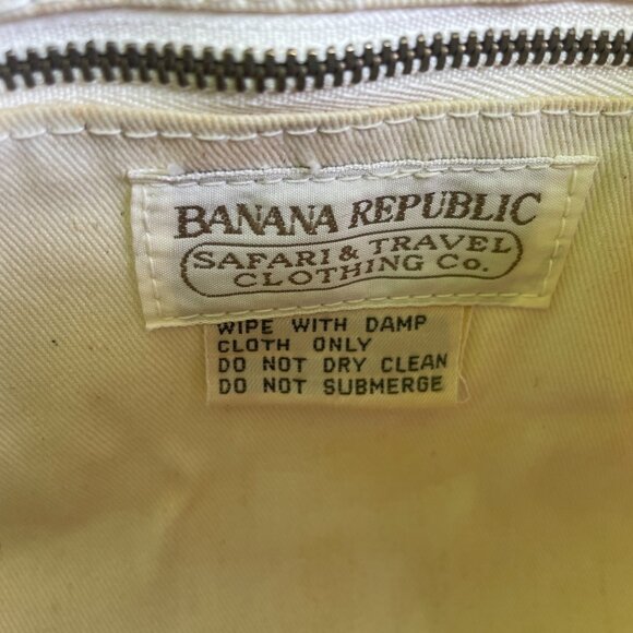 Vintage Banana Republic Safari & Travel Clothing Co. Handbag - Picture 7 of 11